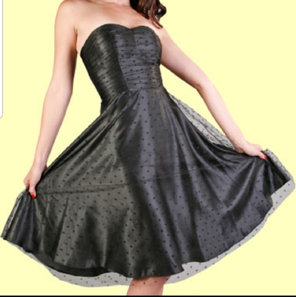 Stop Staring polka dot dress